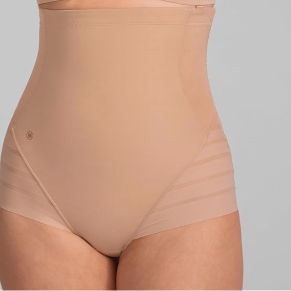 Honeylove Queen Brief NWT Sand M Ultra High Waist Tummy Control $69 - Picture 2 of 8
